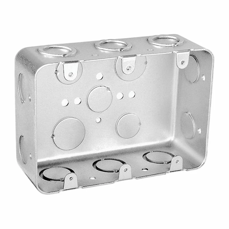 Caja de conexiones metálica